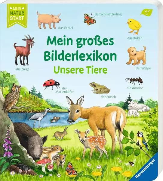 Ravensberger Matratzen Mein großes Bilderlexikon: Unsere Tiere