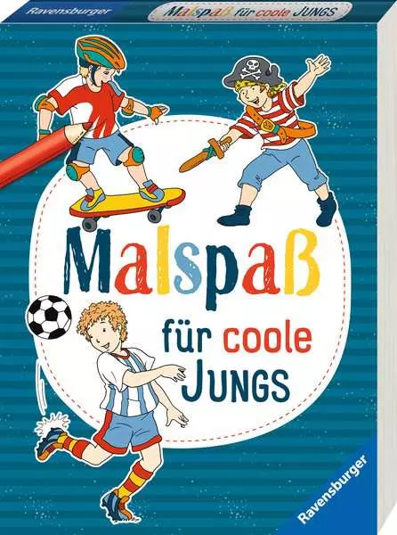 Ravensberger Matratzen Malspaß für coole Jungs ab 4 Jahren