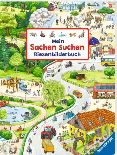 Ravensberger Matratzen Mein Sachen suchen Riesenbilderbuch