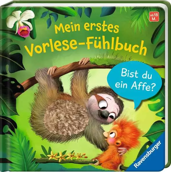 Ravensberger Matratzen Mein erstes Vorlese-Fühlbuch: Bist du ein Affe?