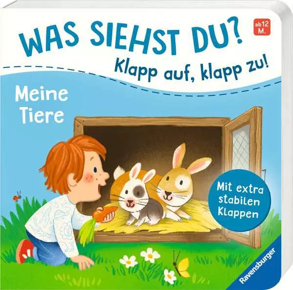 Ravensberger Matratzen Was siehst du? Klapp auf, klapp zu! Meine Tiere