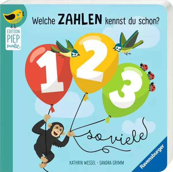 Ravensberger Matratzen Edition Piepmatz: Welche Zahlen kennst du schon? 1, 2, 3 – so viele