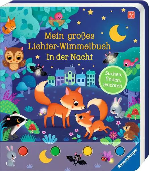 Ravensberger Matratzen Mein großes Lichter-Wimmelbuch: In der Nacht