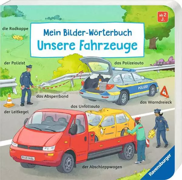 Ravensberger Matratzen Mein Bilder-Wörterbuch: Unsere Fahrzeuge