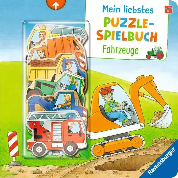 Ravensberger Matratzen Mein liebstes Puzzle-Spielbuch: Fahrzeuge