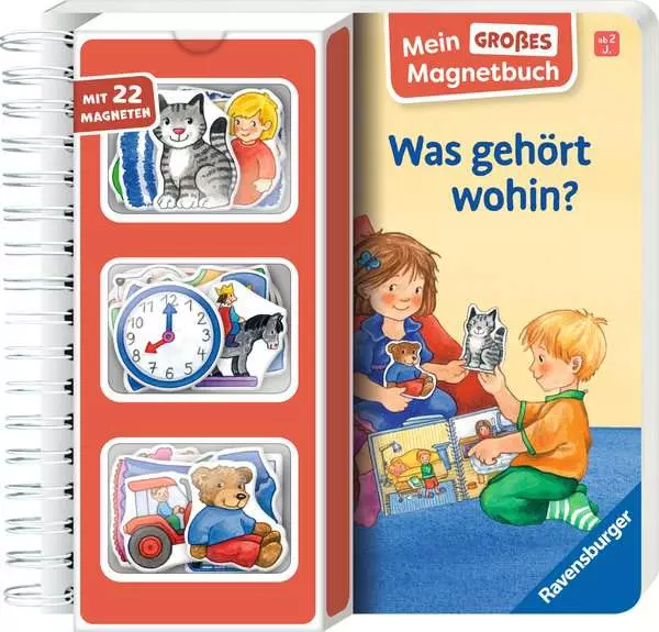 Ravensberger Matratzen Mein großes Magnetbuch: Was gehört wohin?