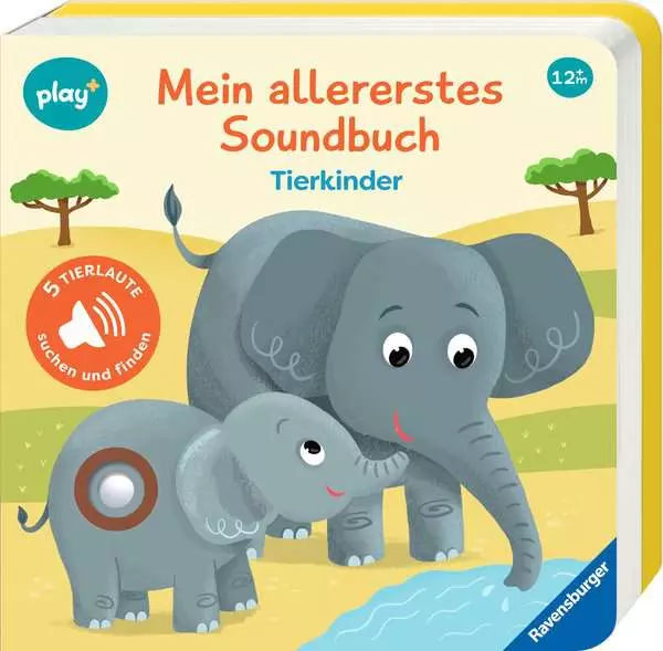 Ravensberger Matratzen Play+ Mein allererstes Soundbuch: Tierkinder