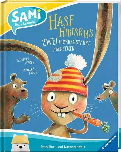 Ravensberger Matratzen SAMi - Hase Hibiskus - Zwei möhrenstarke Abenteuer