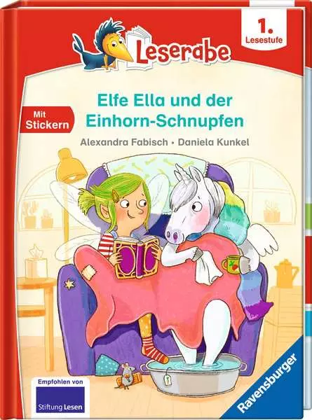 Ravensberger Matratzen Leserabe - 1. Lesestufe: Elfe Ella und der Einhorn-Schnupfen