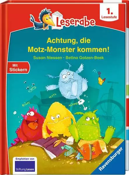 Ravensberger Matratzen Leserabe - 1. Lesestufe: Achtung, die Motz-Monster kommen!