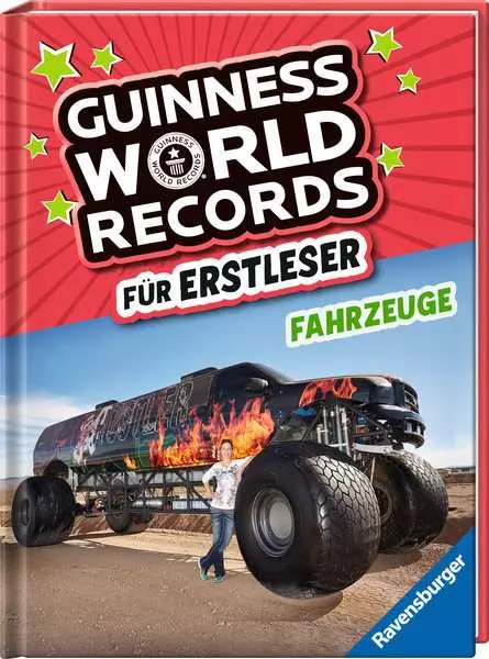 Ravensberger Matratzen Ravensburger Guinness World Records für Erstleser - Fahrzeuge