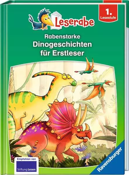 Ravensberger Matratzen Leserabe - Sonderausgaben: Rabenstarke Dinogeschichten für Erstleser