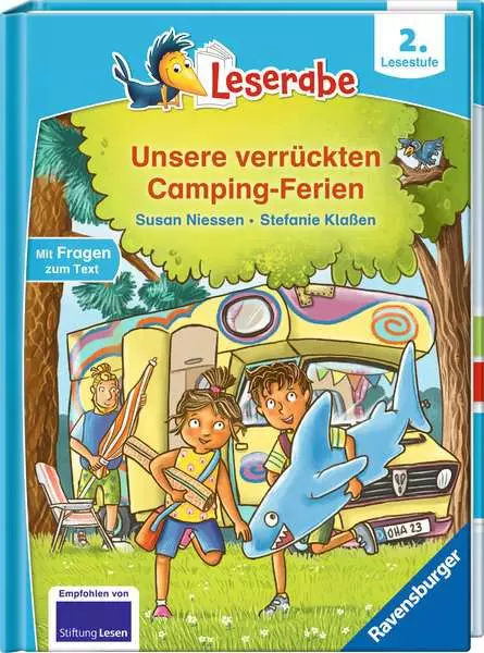 Ravensberger Matratzen Leserabe - 2. Lesestufe: Unsere verrückten Camping-Ferien