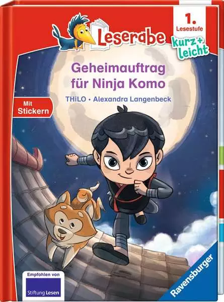 Ravensberger Matratzen Leserabe - 1. Lesestufe Kurz und leicht: Geheimauftrag für Ninja Komo