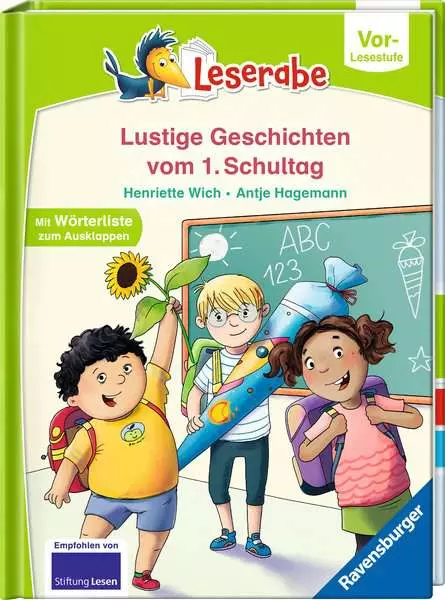 Ravensberger Matratzen Leserabe - Vor-Lesestufe: Lustige Geschichten vom 1. Schultag