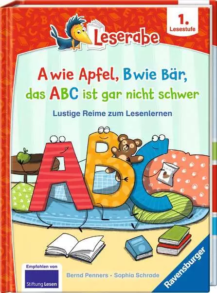 Ravensberger Matratzen Leserabe - Sonderausgaben: A wie Apfel, B wie Bär, das ABC ist gar nicht schwer - Lustige Reime zum Lesenlernen