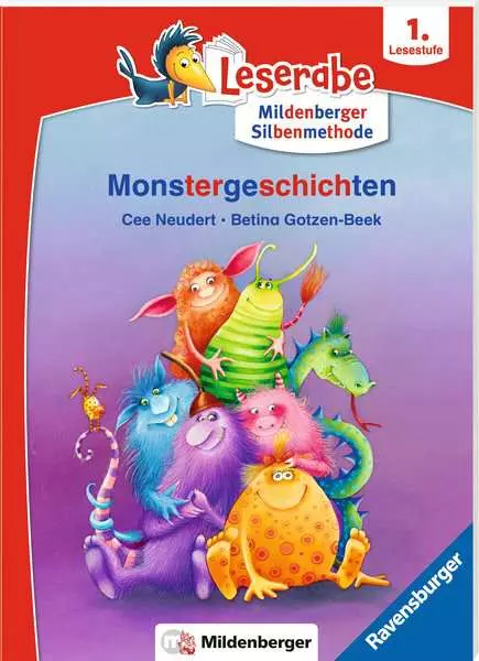 Ravensberger Matratzen Leserabe mit Mildenberger Silbenmethode: Monstergeschichten