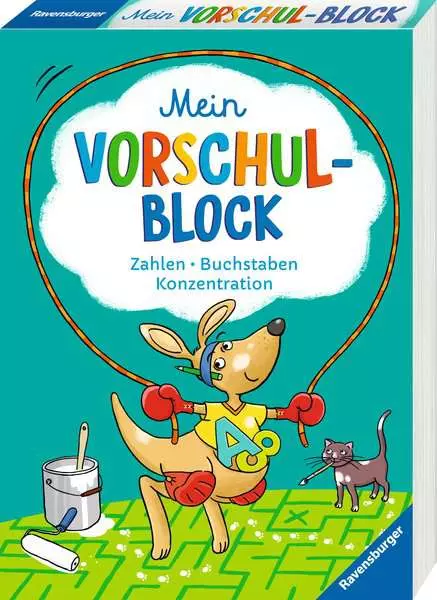 Ravensberger Matratzen Mein Vorschulblock: Zahlen, Buchstaben, Konzentration