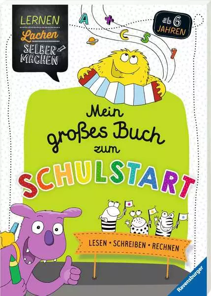 Ravensberger Matratzen Mein großes Buch zum Schulstart: Lesen, Schreiben, Rechnen