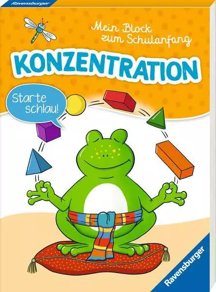 Ravensberger Matratzen Mein Block zum Schulanfang: Konzentration