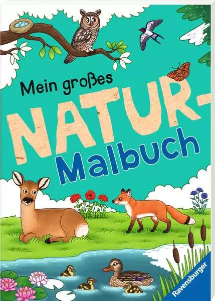 Ravensberger Matratzen Mein großes Natur-Malbuch