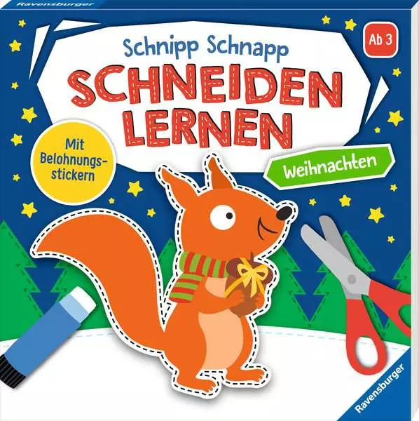 Ravensberger Matratzen Schnipp-Schnapp Schneiden lernen - Weihnachten