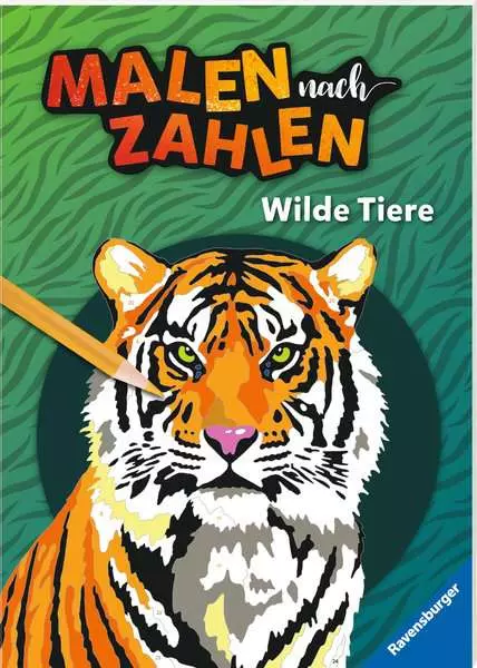 Ravensberger Matratzen Malen nach Zahlen: Wilde Tiere