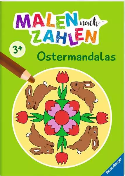 Ravensberger Matratzen Malen nach Zahlen ab 3: Ostermandalas