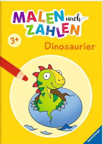 Ravensberger Matratzen Malen nach Zahlen ab 3: Dinosaurier