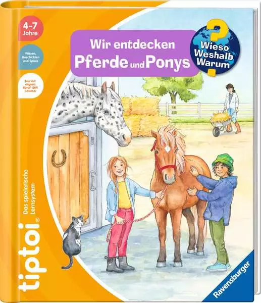 Ravensberger Matratzen tiptoi® Wieso? Weshalb? Warum? Wir entdecken Pferde und Ponys