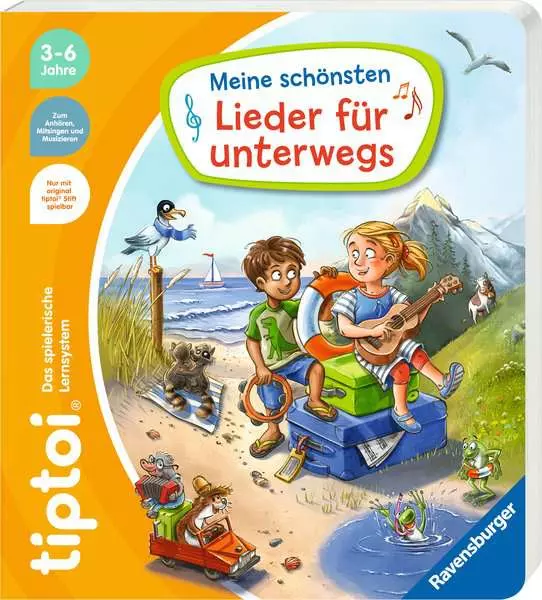 Ravensberger Matratzen tiptoi® Meine schönsten Lieder für unterwegs