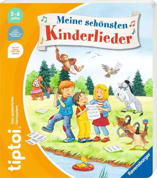 Ravensberger Matratzen tiptoi® Meine schönsten Kinderlieder