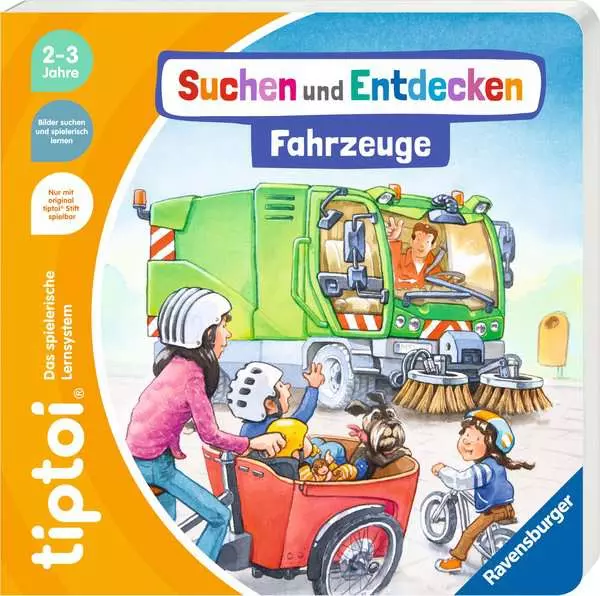 Ravensberger Matratzen tiptoi® Suchen und Entdecken: Fahrzeuge