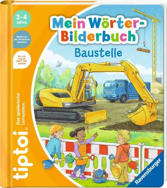 Ravensberger Matratzen tiptoi® Mein Wörter-Bilderbuch Baustelle