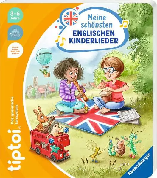 Ravensberger Matratzen tiptoi® Meine schönsten englischen Kinderlieder