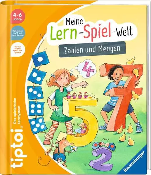 Ravensberger Matratzen tiptoi® Meine Lern-Spiel-Welt: Zahlen und Mengen