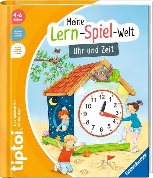 Ravensberger Matratzen tiptoi® Meine Lern-Spiel-Welt: Uhr und Zeit