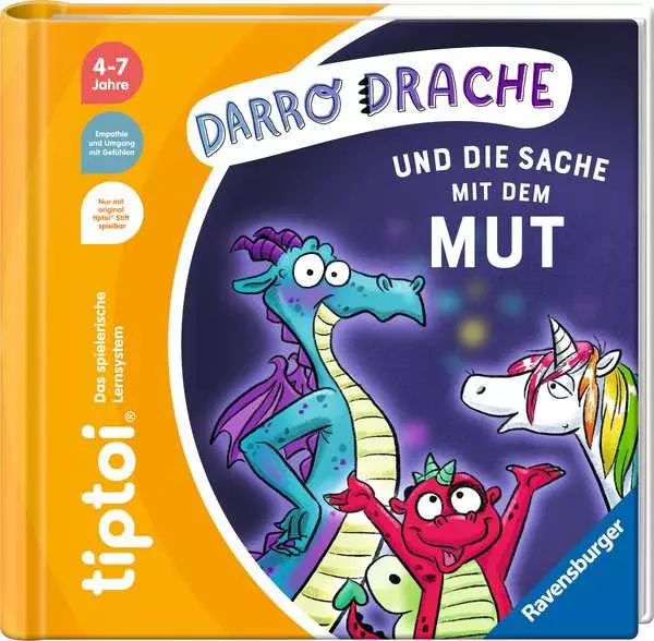 Ravensberger Matratzen tiptoi® Darro Drache und die Sache mit dem Mut