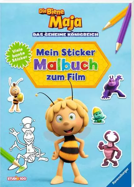 Ravensberger Matratzen Die Biene Maja: Mein Sticker-Malbuch zum Film