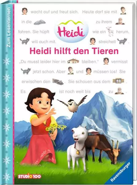 Ravensberger Matratzen Heidi hilft den Tieren - zum Lesenlernen