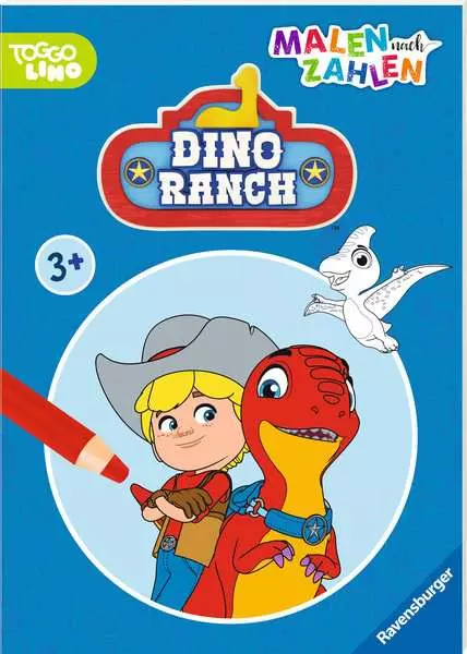 Ravensberger Matratzen Dino Ranch: Malen nach Zahlen ab 3