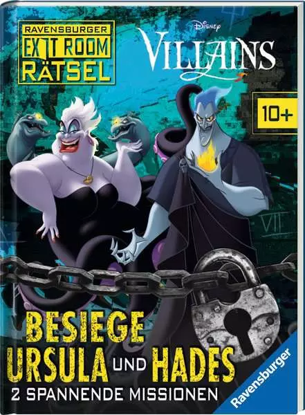 Ravensberger Matratzen Ravensburger Exit Room Rätsel: Disney Villains - Besiege Ursula und Hades