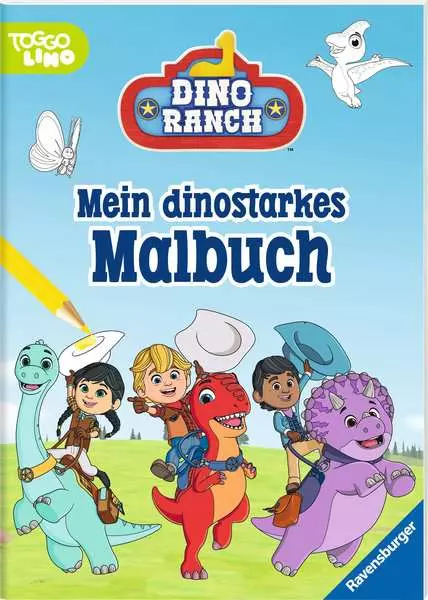 Ravensberger Matratzen Dino Ranch: Mein dinostarkes Malbuch