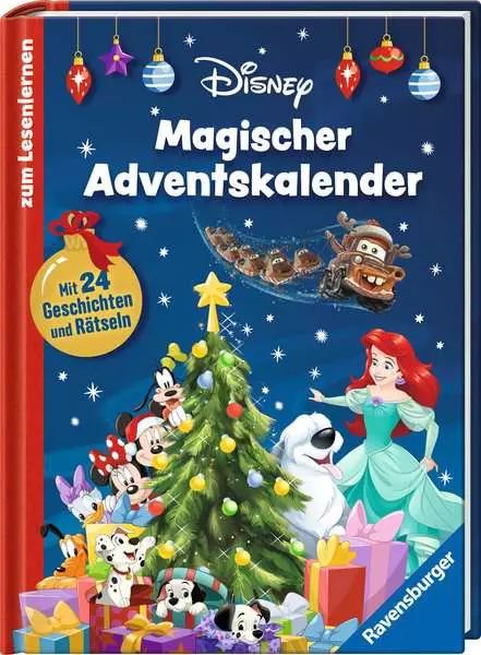 Ravensberger Matratzen Disney: Magischer Adventskalender zum Lesenlernen