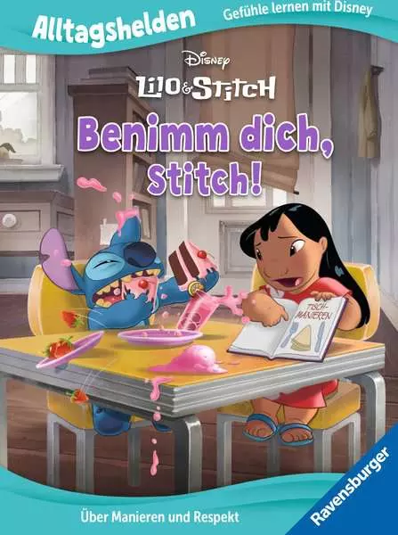 Ravensberger Matratzen Ravensburger Alltagshelden – Gefühle lernen mit Disney: Disney Lilo & Stitch: Benimm dich, Stitch! Über Manieren und Respekt