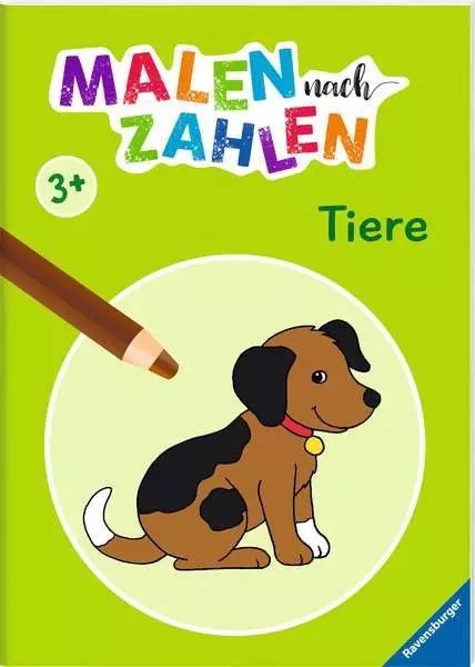 Ravensberger Matratzen Malen nach Zahlen ab 3: Tiere