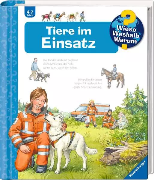 Ravensberger Matratzen Ravensburger Wieso? Weshalb? Warum?, Band 16: Tiere im Einsatz