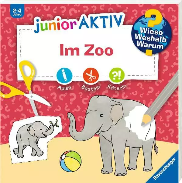 Ravensberger Matratzen Ravensburger Wieso? Weshalb? Warum? junior AKTIV: Im Zoo