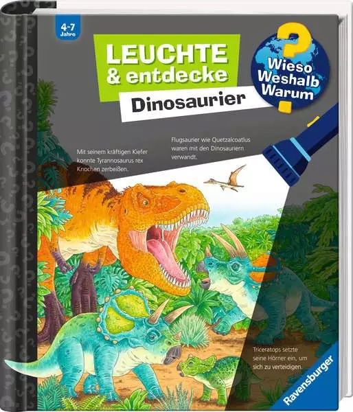 Ravensberger Matratzen Ravensburger Wieso? Weshalb? Warum? Leuchte und entdecke: Dinosaurier