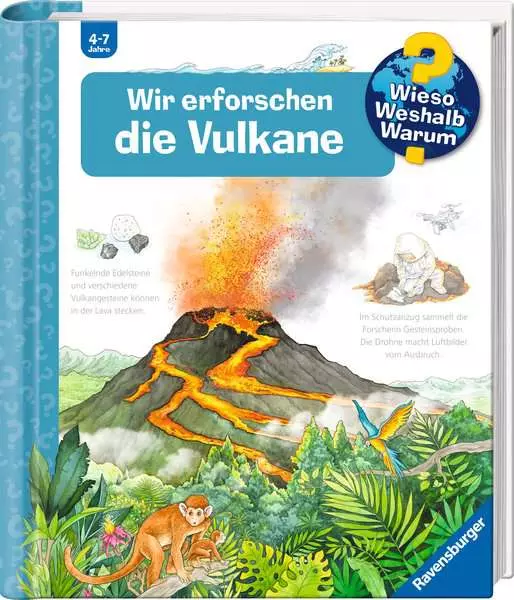 Ravensberger Matratzen Ravensburger Wieso? Weshalb? Warum?, Band 4: Wir erforschen die Vulkane